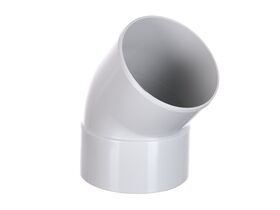 DWV Bend 100mm x 45 Degree Male & Female Plai
